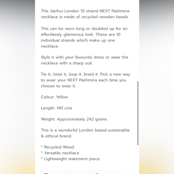 Red Multi-Strand Necklace - Picture 3 of 3